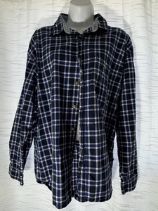 Pure Cotton Bugle Boy Classics Plaid Button Up Size Large - Picture 1 of 4