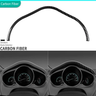 Real Carbon Fiber Dashboard Speedometer Cover Trim For Chevrolet Malibu 2008-12 - Изображение 1 из 4
