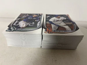 155 x Card Bulk Value Lot 2025 Bowman Baseball Veteran Base Topps - Picture 1 of 1
