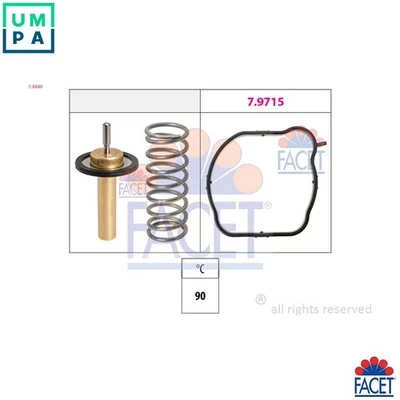 THERMOSTAT COOLANT 7.8846 FOR VOLVO V50 V60/I/Van C30 V40/Hatchback S80/II 2.4L - Image 1 of 4