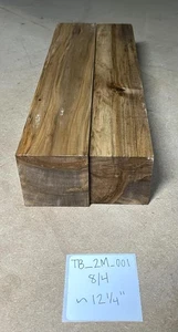 Maple Turning Blanks Set of Two | 12" x 2"x 2" | Kiln Dried | TB_2M_001 - Picture 1 of 4