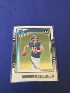 2024 Donruss Optic Football Caleb Williams RC Rated Rookie Base - Picture 1 of 2