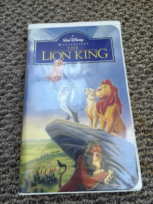 The Lion King Walt Disney VHS Tape 1995 Masterpiece Collection Animated Movie - Image 1 of 4