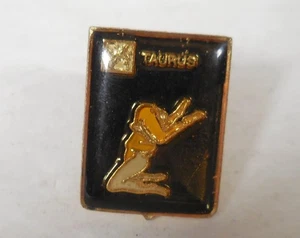 Prendedor de sombrero/solapa posición sexual signo zodiacal astrológico - Tauro - Imagen 1 de 5