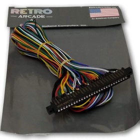 JAMMA Mame Cabinet Wiring Harness Loom Multicade Arcade Video Game PCB cable
