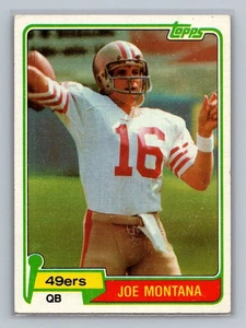1981 Topps #216 Joe Montana - Picture 1 of 2