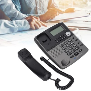 Telefon przewodowy z zestawem głośnomówiącym bardzo duże etui nachylenie di - Zdjęcie 1 z 21