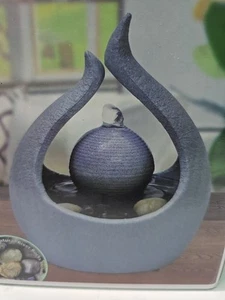 Serene Tranquil Zen Indoor Fountain Inner Peace Meditate Battery Operated 01 - Picture 1 of 5