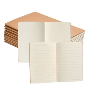 Pack of 3 A5 Plain Page 36 Pages String Bound Notepads - Picture 1 of 1
