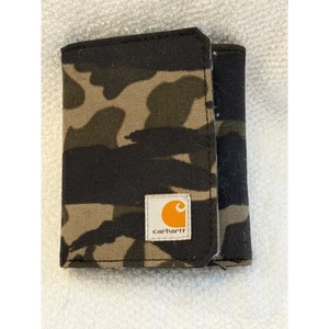 Carhartt Herren Nylon Duck Front Pocket Geldbörse, Tri-Fold, Camouflage, Kleingeldbeutel - Bild 1 von 5