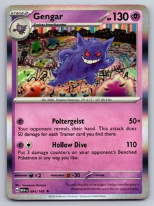 Pokémon 2023 Gengar 094/165 Scarlet & Violet 151 MEW Holo English | NM - Picture 1 of 2