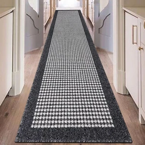 Hallway Runner Rug 2'X10' Heavy-Duty Durable Entryway Mat with Non Slip Rubber B - Picture 1 of 8