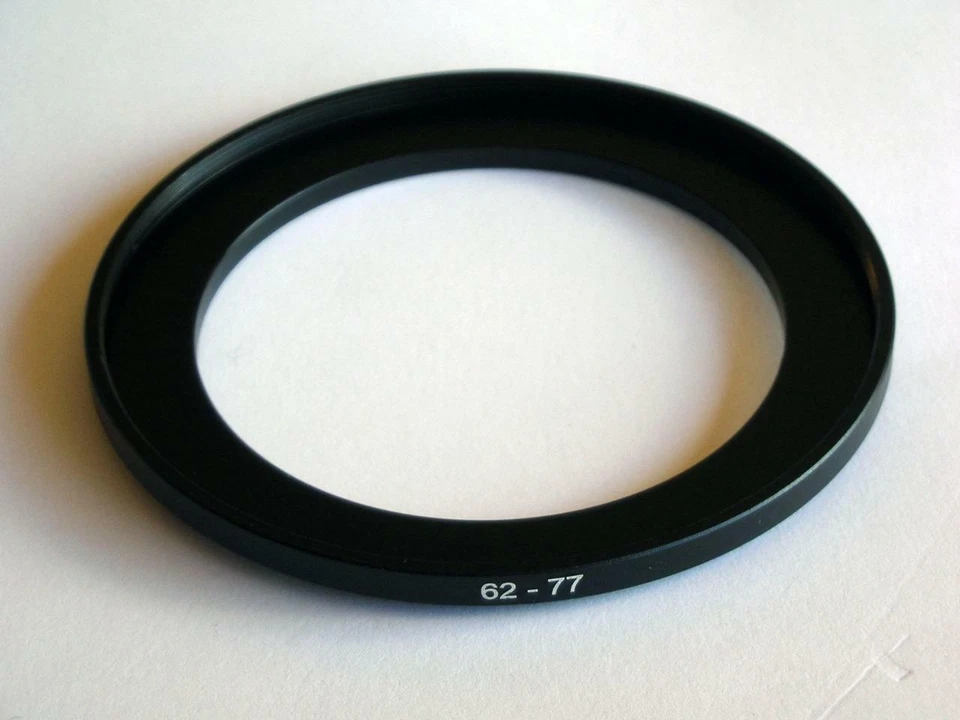STEP UP ADAPTER 62MM-77MM STEPPING RING 62MM TO 77MM 62-77 FILTER ADAPTOR - Image 1 of 1