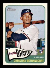 2014 Topps Heritage (Factory) #H567 Christian Bethancourt Braves (High Grade) b