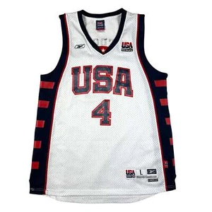 Vintage Allen Iverson Team USA Trikot Reebok - Bild 1 von 8