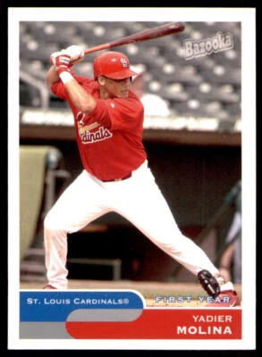 2004 Bazooka #275a Yadier Molina With Bat RC - Image 1 of 2