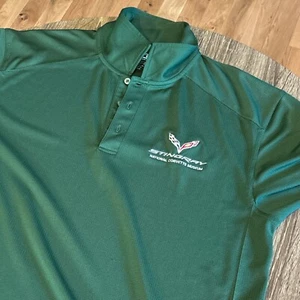 corvette stingray collared shirt (green). Extremely good condition. Size XL - Picture 1 of 3
