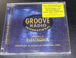New! GROOVE RADIO INTERNATIONAL: ELEKTRONIK by Swedish Egil CD **SEALED w/cut** - Imagen 1 de 8