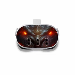Calcomanía de vinilo Dragon Eyes compatible con Meta Quest 3 auriculares Protect - Imagen 1 de 4