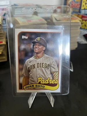 2023 Topps Archives - 1989 Topps Doubleheaders #89DH-14 Fernando Tatís Jr., Juan - Image 1 of 2