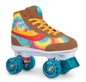 Rookie Skates Legacy V2 Complete Quad Roller Skates, Tie Dye Size UK 4 EU 37 - Picture 1 of 3