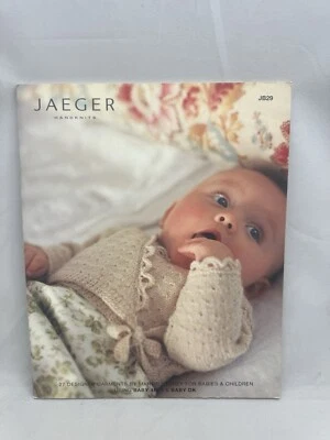 JB29 Jaeger Handknits Babies Children Knitting Patterns Storey Baby DK 4 Ply - Image 1 of 4