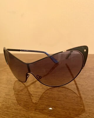 Gafas de sol Tom Ford Vanda para mujer púrpura y azul brazo degradado ojo de gato (SIN ESTUCHE) Foto 1 de 4