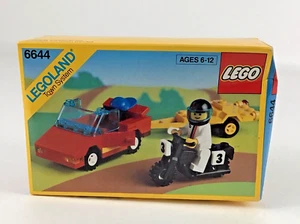 Lego 6644 Legoland Town System Road Rebel 59 piezas entrelazadas 1990 nuevo sellado - Imagen 1 de 7
