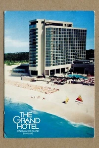 THE GRAND HOTEL. Paradise Island, Bahamas. SOUVENIR POSTKARTE - Bild 1 von 2