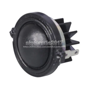 2pcs 4/6/8Ohm 1.2"/1.5" Inch Tweeter Silk Film Audio Treble Speaker + Heat Sink - Picture 1 of 14