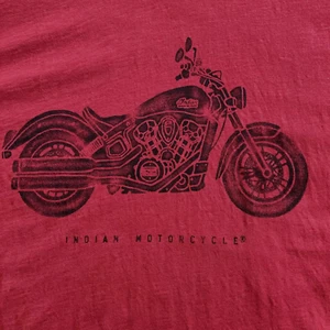Camiseta Indian Motorcycle Para Hombre Arándano Manga Corta Talla 2XL Genuina India - Imagen 1 de 9