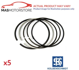 ENGINE PISTON RING SET KOLBENSCHMIDT 800017810000 5PCS A STD NEW OE REPLACEMENT - Picture 1 of 5