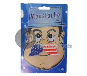 fausse moustache ETATS-UNIS USA - Imagen 1 de 1