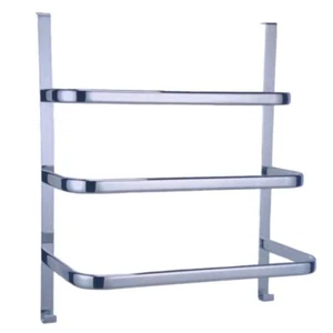 Handtuchhalter für Türen 56x25x49cm 3 Streben verchromt - Bild 1 von 2