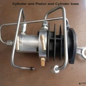 High Pressure Air Pump Head, Cylinder and Piston and Cylinder base - Picture 1 of 5