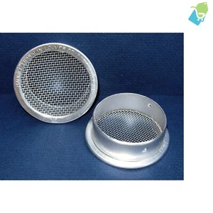 3" Round Open Screen Vents - Modern Mill Finish, 4-Pack for Easy Installation - Picture 1 of 2
