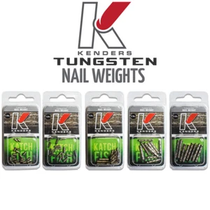 Nail Weights TUNGSTEN - Multiple Sizes Available - Bass Fishing Kenders Outdoors - Picture 1 of 7