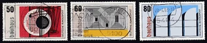 Germany 1983 Used Stamps Set Gropius, Walter Mi 1164/66 Sn 1387/89 Yv 996/98 - Picture 1 of 1