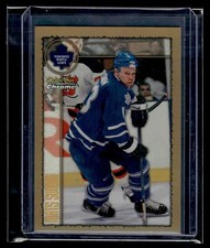 1998 O-Pee-Chee Chrome Refractor #71 Mats Sundin Maple Leafs HOF EX Corner Dings