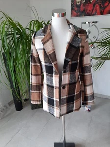 Schicke Cloud 5IVE Jacke Blazer braun kariert Größe M ***neu*** - Bild 1 von 2