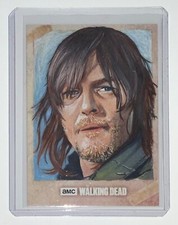 2017 Topps Walking Dead Evolution Daryl Dixon Artist Sketch Card 1/1