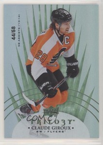 2014-15 Upper Deck Trilogy Radiant Green /58 Claude Giroux #12