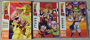 Dragon Ball Z Collection Three, 4 Movie Pack, a 3 DVD Set Vic Mignogna - Picture 1 of 3