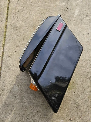 1980 Harley Davidson Shovelhead Tour Glide FLT Right Bag Saddlebag Storage - Image 1 of 4