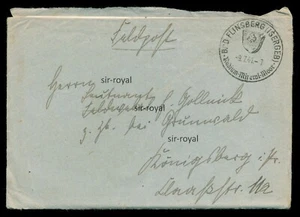 Feldpost Brief mit Inhalt 1941 - Bad Flinsberg nach Königsberg - 2WK - Bild 1 von 2