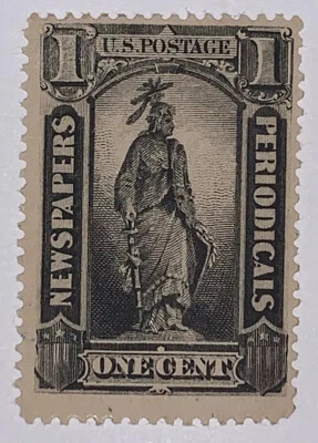 Travelstamps: US Stamps Scott #PR81 Mint Light Hinge OG Newspaper Stamp - Image 1 of 4