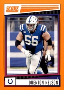 2022 Score #10 Quenton Nelson Orange - Picture 1 of 2