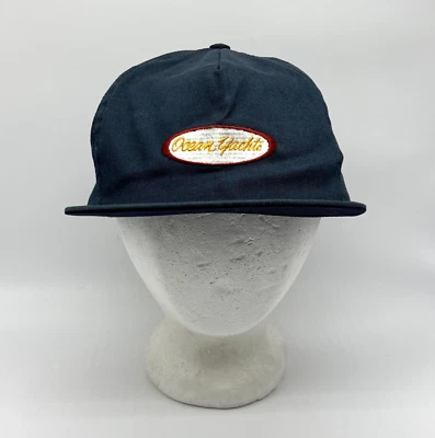 De colección Ocean Yachts Deadstock Snapback Sombrero Azul Marino Barco Nuevo Foto 1 de 4
