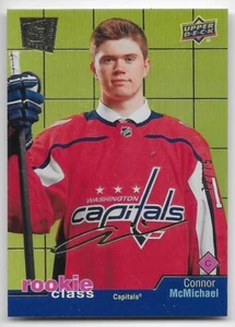 20/21 UPPER DECK EXTENDED ROOKIE CLASS SE GOLD PARALLEL Connor McMichael #72/75 - Picture 1 of 2