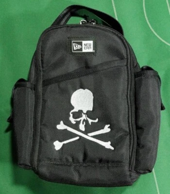 MARQUEE PLAYER x mastermind JAPAN x NEW ERA Backpack Black Skull MINT Limited - Image 1 of 4